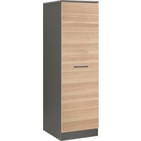 wiho Küchen Seitenschrank "Esbo", 50 cm breit front: zen esche, korpus: anthrazit - B/H/T: 50 cm x 165 cm x 57 cm, 1 St. - Rabatt: 44 % Küchenmöbel online kaufen wiho Küchen Seitenschrank "Esbo", 50 cm breit front: zen esche, korpus: anthrazit - B/H/T: 50 cm x 165 cm x 57 cm, 1 St. - Rabatt: 44 % Küchenmöbel online kaufen