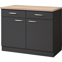 wiho Küchen Unterschrank "Michigan" front und korpus: anthrazit, arbeitsplatte: sonoma eiche - B/H/T: 100 cm x 85 cm x 60 cm, 2 St. - Rabatt: 24 % Küchenmöbel online kaufen wiho Küchen Unterschrank "Michigan" front und korpus: anthrazit, arbeitsplatte: sonoma eiche - B/H/T: 100 cm x 85 cm x 60 cm, 2 St. - Rabatt: 24 % Küchenmöbel online kaufen