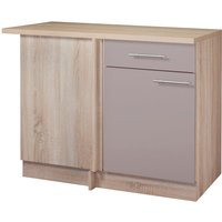 wiho Küchen Eckunterschrank "Montana", 110 cm breit front und korpus: trüffel, arbeitsplatte: sonoma eiche - B/H/T: 110 cm x 85 cm x 60 cm, 1 St. - Rabatt: 33 % Küchenmöbel online kaufen wiho Küchen Eckunterschrank "Montana", 110 cm breit front und korpus: trüffel, arbeitsplatte: sonoma eiche - B/H/T: 110 cm x 85 cm x 60 cm, 1 St. - Rabatt: 33 % Küchenmöbel online kaufen