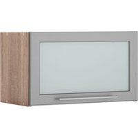 wiho Küchen Hängeschrank "Flexi2", Breite 60 cm front: glastür und aluffarbener rahmen, korpus: sonoma eiche - B/H/T: 60 cm x 35 cm x 35 cm - Rabatt: 25 % Küchenmöbel online kaufen wiho Küchen Hängeschrank "Flexi2", Breite 60 cm front: glastür und aluffarbener rahmen, korpus: sonoma eiche - B/H/T: 60 cm x 35 cm x 35 cm - Rabatt: 25 % Küchenmöbel online kaufen