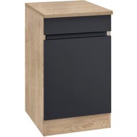OPTIFIT Unterschrank "Roth", Breite 50 cm anthrazit, wildeichefarben - B/H/T: 50 cm x 88 cm x 60 cm, 1 St., Komplettausführung - Rabatt: 11 % Küchenmöbel online kaufen OPTIFIT Unterschrank "Roth", Breite 50 cm anthrazit, wildeichefarben - B/H/T: 50 cm x 88 cm x 60 cm, 1 St., Komplettausführung - Rabatt: 11 % Küchenmöbel online kaufen