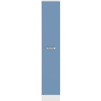wiho Küchen Apothekerschrank "Husum", Auszug mit 4 Ablagefächern front: himmelblau, korpus: weiß - B/H/T: 30 cm x 165 cm x 57 cm, 1 St. - Rabatt: 28 % Küchenmöbel online kaufen