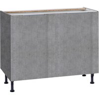 OPTIFIT Unterschrank "Tara", Breite 100 cm betonfarben - B/H/T: 100 cm x 87 cm x 58,4 cm, 2 St. - Rabatt: 15 % Küchenmöbel online kaufen OPTIFIT Unterschrank "Tara", Breite 100 cm betonfarben - B/H/T: 100 cm x 87 cm x 58,4 cm, 2 St. - Rabatt: 15 % Küchenmöbel online kaufen