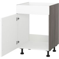 Kochstation Spülenunterschrank "KS-Trea SPBL60", Breite 60 cm, Höhe 75 cm weiß, eichefarben grau - B/H/T: 60 cm x 75 cm x 56 cm, Türanschlag links, 1 St. - Rabatt: 44 % Küchenmöbel online kaufen Kochstation Spülenunterschrank "KS-Trea SPBL60", Breite 60 cm, Höhe 75 cm weiß, eichefarben grau - B/H/T: 60 cm x 75 cm x 56 cm, Türanschlag links, 1 St. - Rabatt: 44 % Küchenmöbel online kaufen