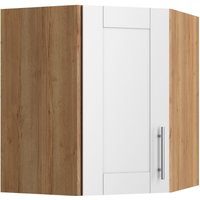 OPTIFIT Eckhängeschrank "Ahus", Breite 60 x 60 cm weiß matt, wildeiche nachbildung - B/H/T: 60 cm x 70,4 cm x 34,9 cm, 1 St. - Rabatt: 27 % Küchenmöbel online kaufen OPTIFIT Eckhängeschrank "Ahus", Breite 60 x 60 cm weiß matt, wildeiche nachbildung - B/H/T: 60 cm x 70,4 cm x 34,9 cm, 1 St. - Rabatt: 27 % Küchenmöbel online kaufen