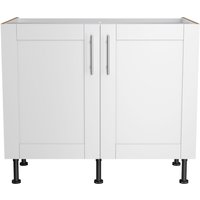 OPTIFIT Spülenschrank "Ahus", Breite 100 cm weiß matt, wildeiche nachbildung - B/H/T: 100 cm x 87 cm x 58,4 cm, 2 St. - Rabatt: 30 % Küchenmöbel online kaufen OPTIFIT Spülenschrank "Ahus", Breite 100 cm weiß matt, wildeiche nachbildung - B/H/T: 100 cm x 87 cm x 58,4 cm, 2 St. - Rabatt: 30 % Küchenmöbel online kaufen