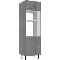 OPTIFIT Backofenumbauschrank "Cara", geeignet für Einbaumikrowellengerät beton, optik - B/H/T: 60 cm x 211,8 cm x 58,4 cm, 2 St. - Rabatt: 14 % Küchenmöbel online kaufen OPTIFIT Backofenumbauschrank "Cara", geeignet für Einbaumikrowellengerät beton, optik - B/H/T: 60 cm x 211,8 cm x 58,4 cm, 2 St. - Rabatt: 14 % Küchenmöbel online kaufen