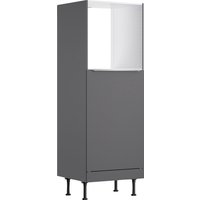 OPTIFIT Backofenumbauschrank "Aken" anthrazit - B/H/T: 60 cm x 176,6 cm x 58,4 cm - Rabatt: 22 % Küchenmöbel online kaufen
