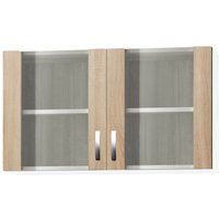 OPTIFIT Glashängeschrank "Padua" eiche, champagner - B/H/T: 100 cm x 57,6 cm x 34,6 cm, 2 St. - Rabatt: 11 % Küchenmöbel online kaufen OPTIFIT Glashängeschrank "Padua" eiche, champagner - B/H/T: 100 cm x 57,6 cm x 34,6 cm, 2 St. - Rabatt: 11 % Küchenmöbel online kaufen