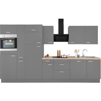OPTIFIT Küchenzeile "Parma", mit E-Geräten, Breite 360 cm küche: basaltgrau, basaltgrau, eiche,, korpus: basaltgrau, arbeitsplatte: eichefarben - B/T: 360 cm x 60 cm - Rabatt: 27 % Einbauküchen und Küchenzeilen online kaufen OPTIFIT Küchenzeile "Parma", mit E-Geräten, Breite 360 cm küche: basaltgrau, basaltgrau, eiche,, korpus: basaltgrau, arbeitsplatte: eichefarben - B/T: 360 cm x 60 cm - Rabatt: 27 % Einbauküchen und Küchenzeilen online kaufen
