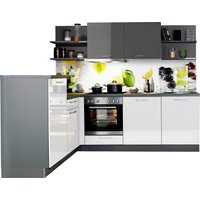 Express Küchen Winkelküche "Jena", vormontiert, mit Soft-Close-Funktion, Stellbreite 245 x 175 cm küche: weiß, anthrazit, anthrazit,, korpus: anthrazit, arbeitsplatte: anthrazit - B/T: 245 cm x 175 cm, Spüle rechts - Rabatt: 22 % Einbauküchen und Küchenzeilen online kaufen Express Küchen Winkelküche "Jena", vormontiert, mit Soft-Close-Funktion, Stellbreite 245 x 175 cm küche: weiß, anthrazit, anthrazit,, korpus: anthrazit, arbeitsplatte: anthrazit - B/T: 245 cm x 175 cm, Spüle rechts - Rabatt: 22 % Einbauküchen und Küchenzeilen online kaufen