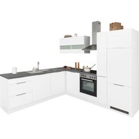Kochstation Küche "KS-Luhe", Stellbreite 240x270 cm, wahlweise mit oder ohne E-Geräten, MDF-Fronten küche: weiß matt, weiß, front: weiß matt, korpus: weiß, arbeitsplatte: oxid stone - B/T: 240 cm x 60 cm, inkl. E-Geräte - Rabatt: 33 % Einbauküchen und Küchenzeilen online kaufen Kochstation Küche "KS-Luhe", Stellbreite 240x270 cm, wahlweise mit oder ohne E-Geräten, MDF-Fronten küche: weiß matt, weiß, front: weiß matt, korpus: weiß, arbeitsplatte: oxid stone - B/T: 240 cm x 60 cm, inkl. E-Geräte - Rabatt: 33 % Einbauküchen und Küchenzeilen online kaufen