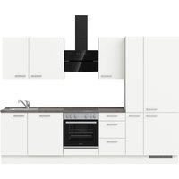 nobilia elements Küchenzeile ""elements premium"", vormontiert, Ausrichtung wählbar, Breite 300 cm, ohne E-Geräte küche: alpinweiß supermatt, beton schiefergrau nachbildung,, korpus: alpinweiß, arbeitsplatte: beton schiefergrau nachbildung - B/H/T: 300,3 cm x 216,6 cm x 60 cm, Spülenschrank links - Rabatt: 42 % Einbauküchen und Küchenzeilen online kaufen nobilia elements Küchenzeile ""elements premium"", vormontiert, Ausrichtung wählbar, Breite 300 cm, ohne E-Geräte küche: alpinweiß supermatt, beton schiefergrau nachbildung,, korpus: alpinweiß, arbeitsplatte: beton schiefergrau nachbildung - B/H/T: 300,3 cm x 216,6 cm x 60 cm, Spülenschrank links - Rabatt: 42 % Einbauküchen und Küchenzeilen online kaufen