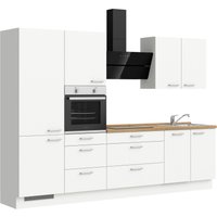 nobilia elements Küchenzeile ""elements premium"", vormontiert, Ausrichtung wählbar, Breite 300 cm, ohne E-Geräte küche: alpinweiß supermatt, eiche sierra nachbildung,, korpus: alpinweiß, arbeitsplatte: eiche sierra nachbildung - B/H/T: 300,3 cm x 216,6 cm x 60 cm, Spülenschrank rechts - Rabatt: 42 % Einbauküchen und Küchenzeilen online kaufen nobilia elements Küchenzeile ""elements premium"", vormontiert, Ausrichtung wählbar, Breite 300 cm, ohne E-Geräte küche: alpinweiß supermatt, eiche sierra nachbildung,, korpus: alpinweiß, arbeitsplatte: eiche sierra nachbildung - B/H/T: 300,3 cm x 216,6 cm x 60 cm, Spülenschrank rechts - Rabatt: 42 % Einbauküchen und Küchenzeilen online kaufen