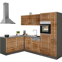 HELD MÖBEL Winkelküche "Stockholm", Stellbreite 260/170 cm, mit hochwertigen MDF Fronten im Landhaus-Stil küche: wotaneiche, grafit,, korpus: grafit, arbeitsplatte: anthrazit - B/T: 260 cm x 170 cm - Rabatt: 23 % Einbauküchen und Küchenzeilen online kaufen HELD MÖBEL Winkelküche "Stockholm", Stellbreite 260/170 cm, mit hochwertigen MDF Fronten im Landhaus-Stil küche: wotaneiche, grafit,, korpus: grafit, arbeitsplatte: anthrazit - B/T: 260 cm x 170 cm - Rabatt: 23 % Einbauküchen und Küchenzeilen online kaufen