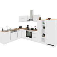 Kochstation Winkelküche "KS-Samos", ohne E-Geräte, Stellbreite 340/220 cm küche: weiß, wotaneichefarben,, korpus: weiß, arbeitsplatte: wotaneichefarben - B/T: 340 cm x 220 cm - Rabatt: 23 % Einbauküchen und Küchenzeilen online kaufen Kochstation Winkelküche "KS-Samos", ohne E-Geräte, Stellbreite 340/220 cm küche: weiß, wotaneichefarben,, korpus: weiß, arbeitsplatte: wotaneichefarben - B/T: 340 cm x 220 cm - Rabatt: 23 % Einbauküchen und Küchenzeilen online kaufen