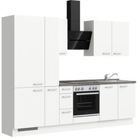 nobilia elements Küchenzeile ""elements premium"", vormontiert, Ausrichtung wählbar, Breite 270 cm, ohne E-Geräte küche: alpinweiß supermatt, beton schiefergrau nachbildung,, korpus: alpinweiß, arbeitsplatte: beton schiefergrau nachbildung - B/H/T: 270,3 cm x 216,6 cm x 60 cm, Spülenschrank rechts - Rabatt: 42 % Einbauküchen und Küchenzeilen online kaufen nobilia elements Küchenzeile ""elements premium"", vormontiert, Ausrichtung wählbar, Breite 270 cm, ohne E-Geräte küche: alpinweiß supermatt, beton schiefergrau nachbildung,, korpus: alpinweiß, arbeitsplatte: beton schiefergrau nachbildung - B/H/T: 270,3 cm x 216,6 cm x 60 cm, Spülenschrank rechts - Rabatt: 42 % Einbauküchen und Küchenzeilen online kaufen