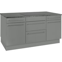 OPTIFIT Kochinsel "Bern", mit E-Geräten, Stellbreite 160 x 95 cm, höhenverstellbare Stellfüße küche: basaltgrau, basaltgrau, anthrazit - B/T: 160 cm x 95 cm - Rabatt: 31 % Einbauküchen und Küchenzeilen online kaufen OPTIFIT Kochinsel "Bern", mit E-Geräten, Stellbreite 160 x 95 cm, höhenverstellbare Stellfüße küche: basaltgrau, basaltgrau, anthrazit - B/T: 160 cm x 95 cm - Rabatt: 31 % Einbauküchen und Küchenzeilen online kaufen