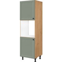 nobilia Herdumbauschrank ""Cascada", Ausrichtung wählbar, mit zwei zusätzlichen Türen,", vormontiert, Breite/Höhe: 60/167,8 cm front: lacklaminat schilf, korpus: eiche sierra nachbildung - B/H/T: 60 cm x 216,6 cm x 58,3 cm, Türanschlag links, 2 St. - Rabatt: 38 % Küchenmöbel online kaufen nobilia Herdumbauschrank ""Cascada", Ausrichtung wählbar, mit zwei zusätzlichen Türen,", vormontiert, Breite/Höhe: 60/167,8 cm front: lacklaminat schilf, korpus: eiche sierra nachbildung - B/H/T: 60 cm x 216,6 cm x 58,3 cm, Türanschlag links, 2 St. - Rabatt: 38 % Küchenmöbel online kaufen