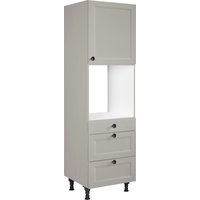 nobilia Backofenumbauschrank ""Cascada", Ausrichtung wählbar, mit Schublade und zwei Auszügen und", einer Tür, vormontiert, Breite/Höhe: 60/216,6 cm front: lacklaminat steingrau, korpus: steingrau - B/H/T: 60 cm x 216,6 cm x 58,3 cm, Türanschlag rechts, 1 St. - Rabatt: 44 % Küchenmöbel online kaufen nobilia Backofenumbauschrank ""Cascada", Ausrichtung wählbar, mit Schublade und zwei Auszügen und", einer Tür, vormontiert, Breite/Höhe: 60/216,6 cm front: lacklaminat steingrau, korpus: steingrau - B/H/T: 60 cm x 216,6 cm x 58,3 cm, Türanschlag rechts, 1 St. - Rabatt: 44 % Küchenmöbel online kaufen