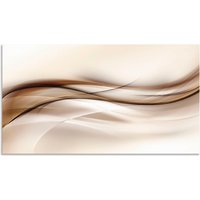 Artland Küchenrückwand "Braune abstrakte Welle", (1 tlg.), Alu Spritzschutz mit Klebeband, einfache Montage braun - B/H: 100 cm x 55 cm - Rabatt: 25 % Küchenrückwände online kaufen Artland Küchenrückwand "Braune abstrakte Welle", (1 tlg.), Alu Spritzschutz mit Klebeband, einfache Montage braun - B/H: 100 cm x 55 cm - Rabatt: 25 % Küchenrückwände online kaufen