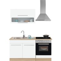 HELD MÖBEL Küchenzeile "Eton", ohne E-Geräte, Breite 160 cm küche: weiß, eichefarben,, korpus: eichefarben, arbeitsplatte: eichefarben - B/T: 160 cm x 60 cm - Rabatt: 19 % Einbauküchen und Küchenzeilen online kaufen HELD MÖBEL Küchenzeile "Eton", ohne E-Geräte, Breite 160 cm küche: weiß, eichefarben,, korpus: eichefarben, arbeitsplatte: eichefarben - B/T: 160 cm x 60 cm - Rabatt: 19 % Einbauküchen und Küchenzeilen online kaufen