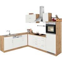 HELD MÖBEL Winkelküche "Colmar", ohne E-Geräte, Stellbreite 210/270 cm küche: weiß, wotaneiche,, korpus: weiß, arbeitsplatte: wotaneiche - Wotaneiche / Wotaneiche - Rabatt: 23 % Einbauküchen und Küchenzeilen online kaufen HELD MÖBEL Winkelküche "Colmar", ohne E-Geräte, Stellbreite 210/270 cm küche: weiß, wotaneiche,, korpus: weiß, arbeitsplatte: wotaneiche - Wotaneiche / Wotaneiche - Rabatt: 23 % Einbauküchen und Küchenzeilen online kaufen