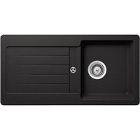 SCHOCK Einbauspüle Typos D-100S Nero Cristalite B/H/T: ca. 86x43,5x30,9 cm - Rabatt: 11.0 % Einbauküchen und Küchenzeilen online kaufen