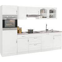 wiho Küchen Küchenzeile "Linz", ohne E-Geräte, Breite 280 cm küche: front: landhaus weiß, korpus: weiß, arbeitsplatte: marmor dekor beige,, , arbeitsplatte: marmor dekor beige - B/T: 280 cm x 60 cm - Rabatt: 47 % Einbauküchen und Küchenzeilen online kaufen wiho Küchen Küchenzeile "Linz", ohne E-Geräte, Breite 280 cm küche: front: landhaus weiß, korpus: weiß, arbeitsplatte: marmor dekor beige,, , arbeitsplatte: marmor dekor beige - B/T: 280 cm x 60 cm - Rabatt: 47 % Einbauküchen und Küchenzeilen online kaufen