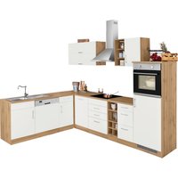 HELD MÖBEL Winkelküche "Colmar", mit E-Geräten, Stellbreite 210/300 cm küche: weiß, wotaneiche,, korpus: weiß, arbeitsplatte: wotaneiche - B/T: 210 cm x 300 cm - Rabatt: 34 % Einbauküchen und Küchenzeilen online kaufen HELD MÖBEL Winkelküche "Colmar", mit E-Geräten, Stellbreite 210/300 cm küche: weiß, wotaneiche,, korpus: weiß, arbeitsplatte: wotaneiche - B/T: 210 cm x 300 cm - Rabatt: 34 % Einbauküchen und Küchenzeilen online kaufen