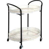 HAKU Rollwagen schwarz, beige - B/H/T: 60 cm x 70 cm x 40 cm - Rabatt: 48 % Küchengeräte & Zubehör online kaufen