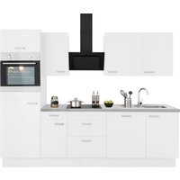 OPTIFIT Küchenzeile "Parma", mit E-Geräten, Breite 270 cm küche: weiß, weiß, specksteingrau,, korpus: weiß, arbeitsplatte: specksteingrau - B/T: 270 cm x 60 cm - Rabatt: 27 % Einbauküchen und Küchenzeilen online kaufen OPTIFIT Küchenzeile "Parma", mit E-Geräten, Breite 270 cm küche: weiß, weiß, specksteingrau,, korpus: weiß, arbeitsplatte: specksteingrau - B/T: 270 cm x 60 cm - Rabatt: 27 % Einbauküchen und Küchenzeilen online kaufen