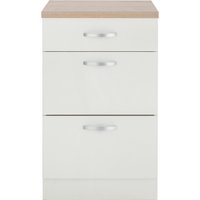 wiho Küchen Unterschrank "Flexi", Breite 50 cm front und korpus: weiß - B/H/T: 50 cm x 82 cm x 57 cm - Rabatt: 33 % Küchenmöbel online kaufen wiho Küchen Unterschrank "Flexi", Breite 50 cm front und korpus: weiß - B/H/T: 50 cm x 82 cm x 57 cm - Rabatt: 33 % Küchenmöbel online kaufen