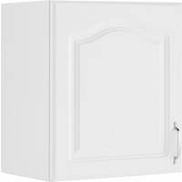 wiho Küchen Hängeschrank "Linz", 50 cm breit front: landhaus weiß, korpus: weiß - B/H/T: 50 cm x 56,5 cm x 35 cm, 1 St. - Rabatt: 28 % Küchenmöbel online kaufen