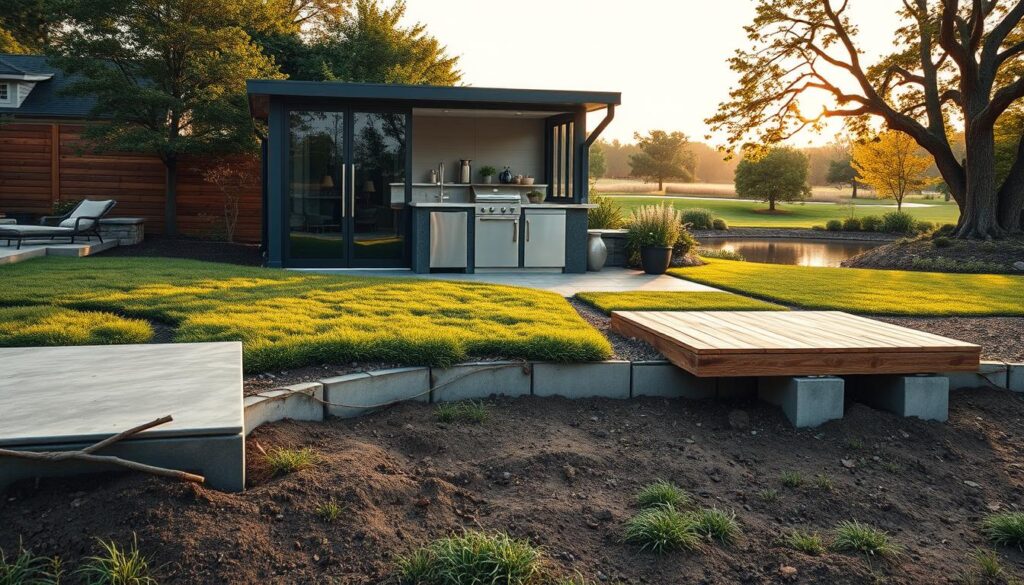 Fundamenttypen Gartenküche Fundamenttypen Gartenküche