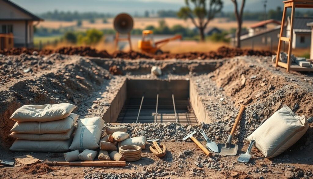 Materialien Fundamentbau Materialien Fundamentbau