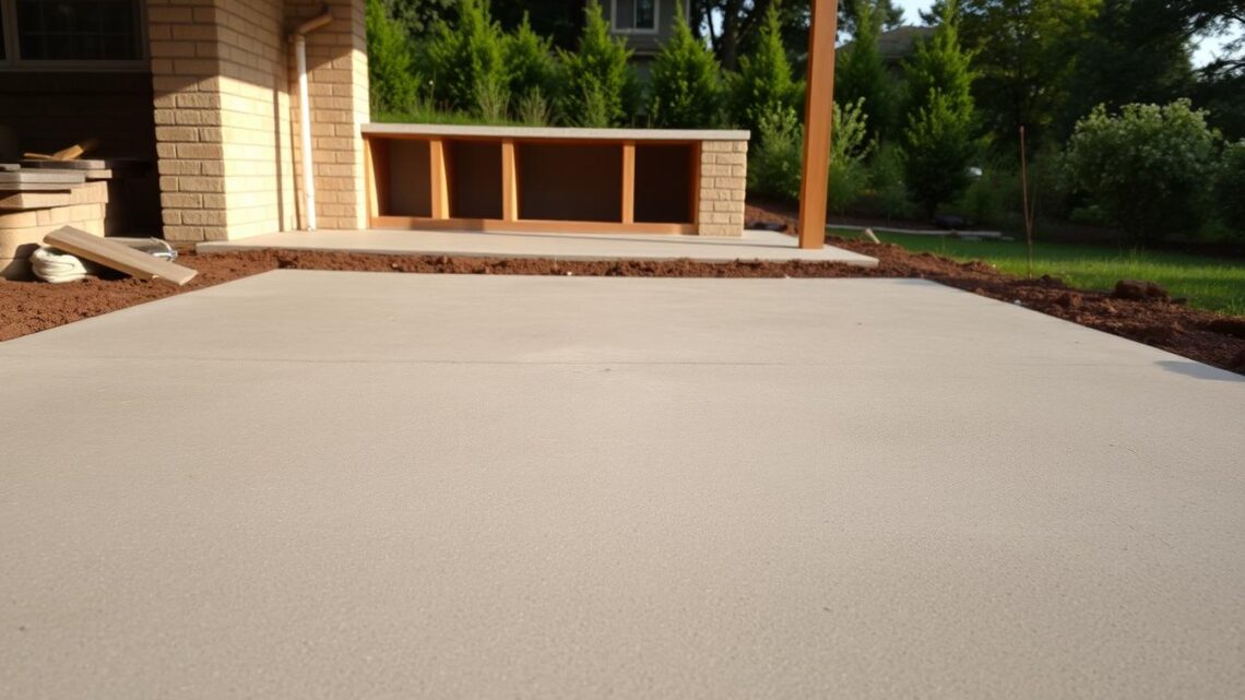 Outdoor Küche: Fundament errichten – Praxisanleitung