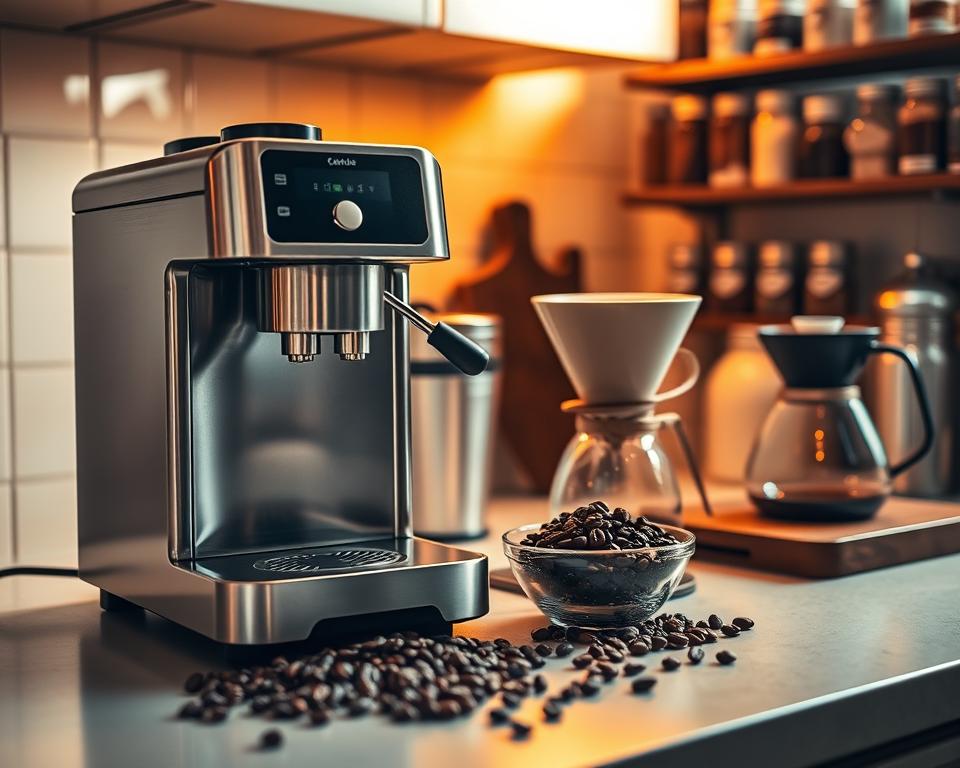 Kaffee Brühzeit Optimierung