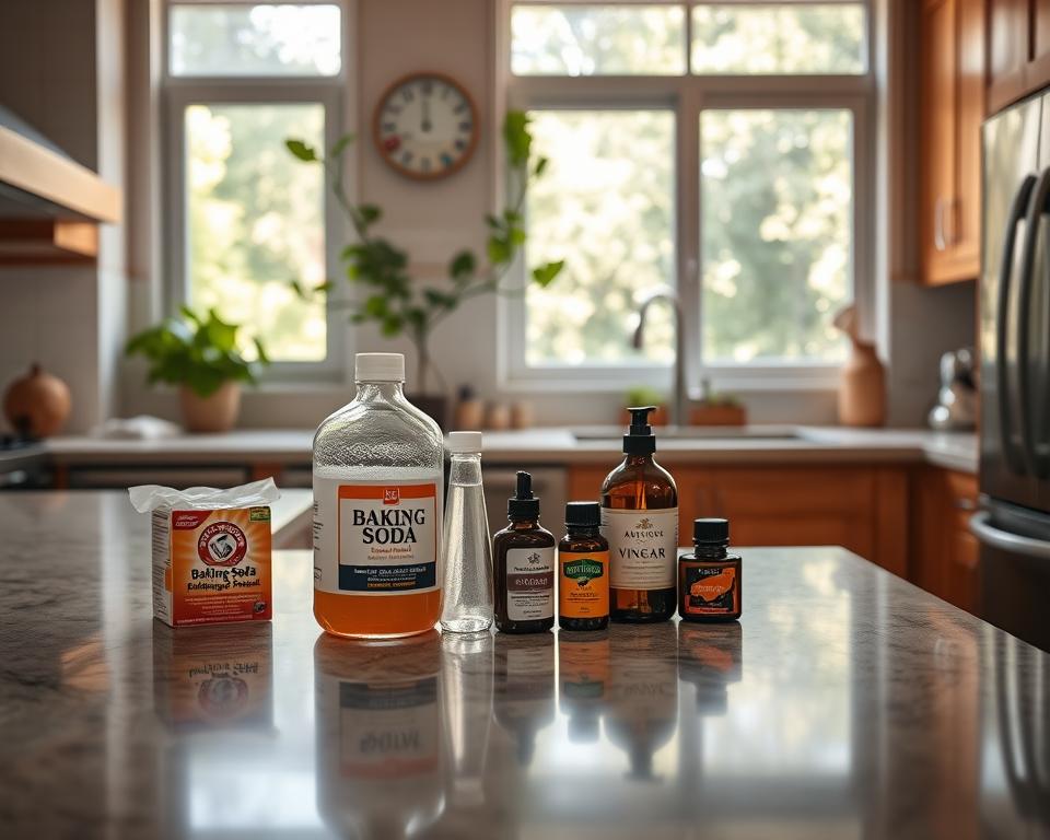 Küchenoberflächen natürlich reinigen