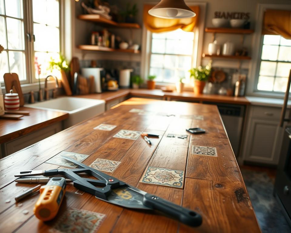 Methoden zum Aufpeppen von Arbeitsplatten