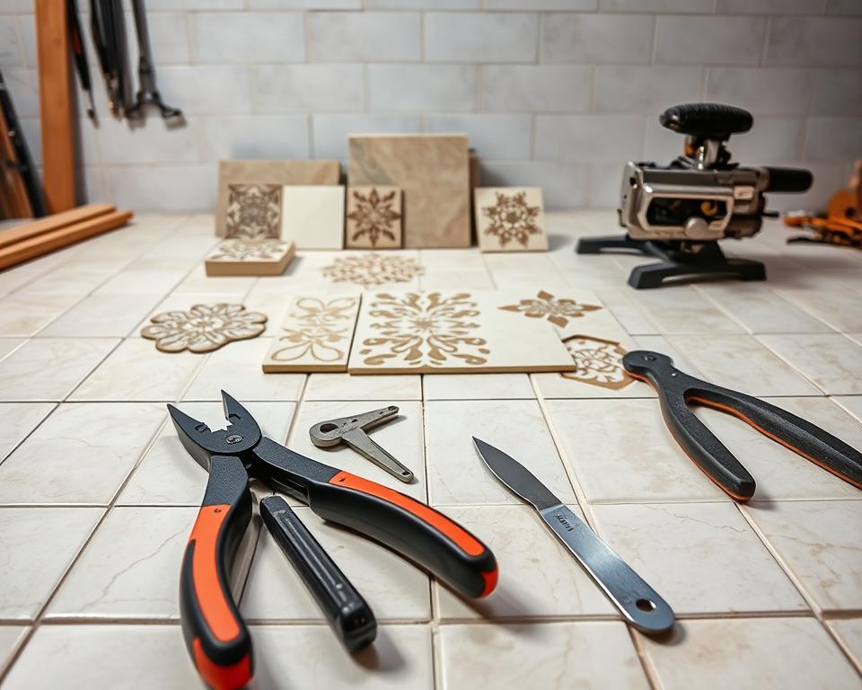 Fliesen Schneidtechniken