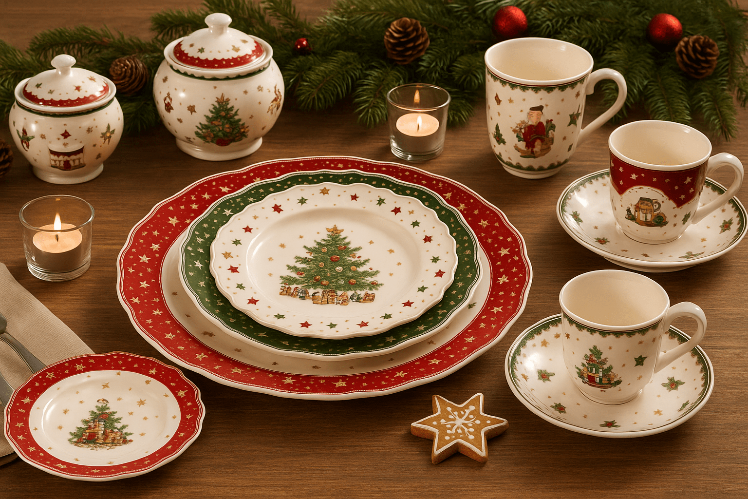 Festliche Eleganz auf dem Weihnachtstisch: Villeroy & Boch Weihnachtsgeschirr für die schönste Zeit des Jahres