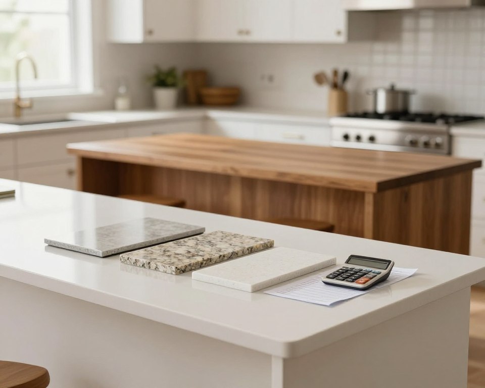 Kostenvergleich Arbeitsplatten