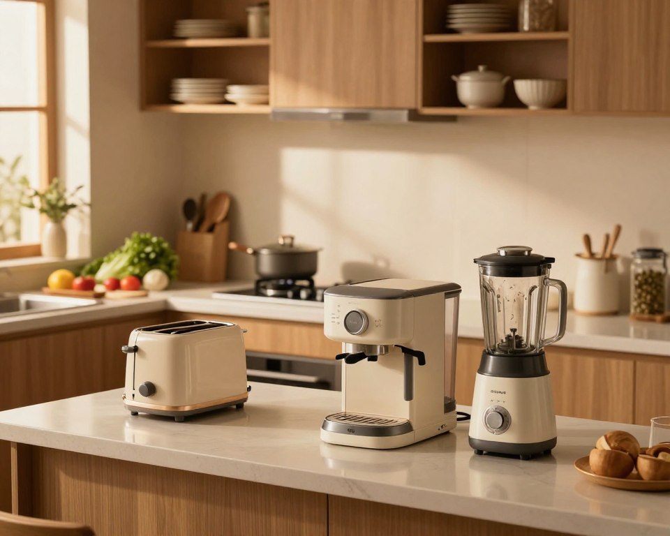 Küchengeräte Platzierung