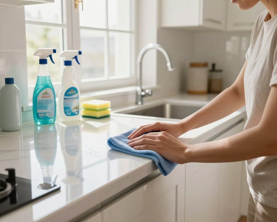 Reinigung von Hochglanzoberflächen