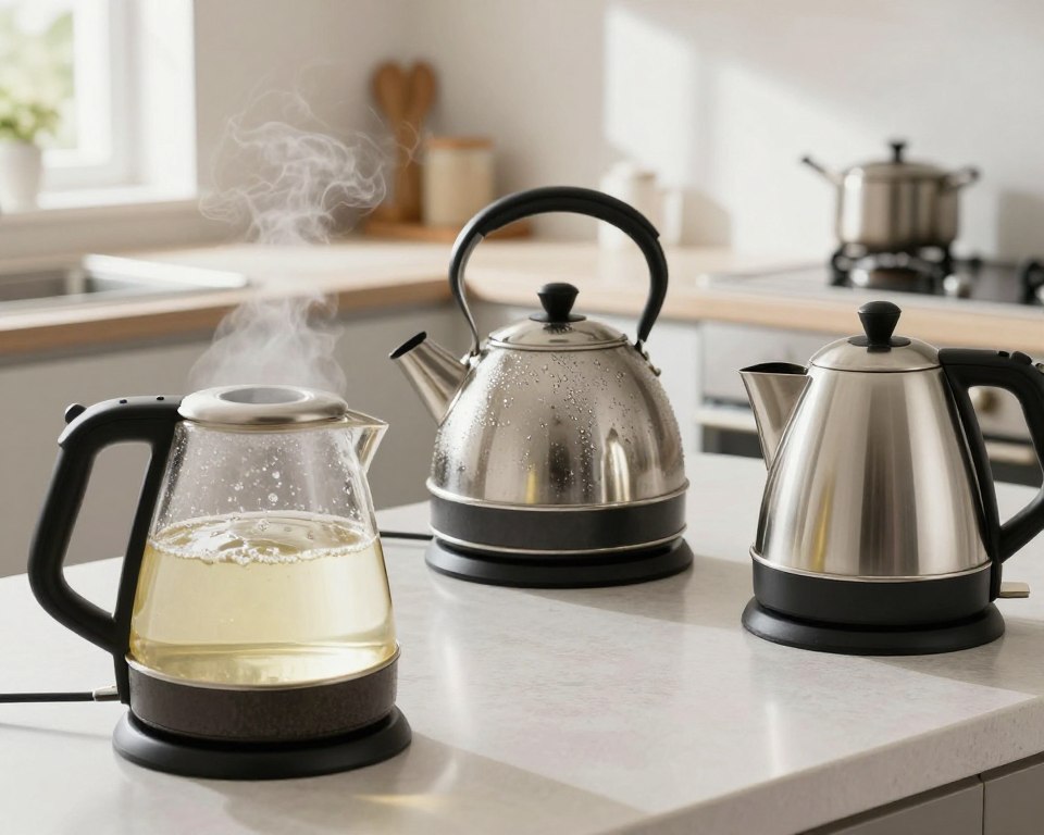 Wasserkocher-Typen Entkalkung