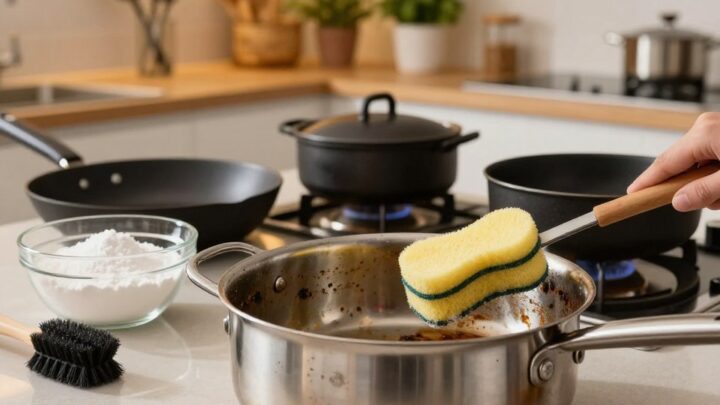 Angebrannte Töpfe – Tipps zum Reinigen für Sie