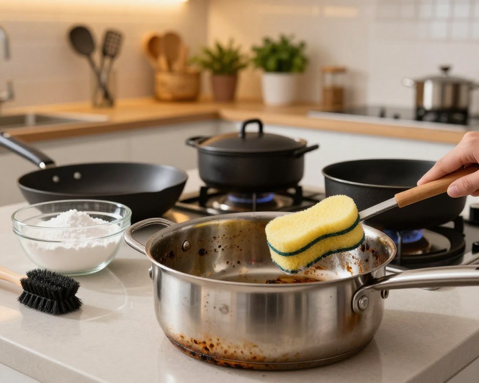 Angebrannte Töpfe – Tipps zum Reinigen für Sie