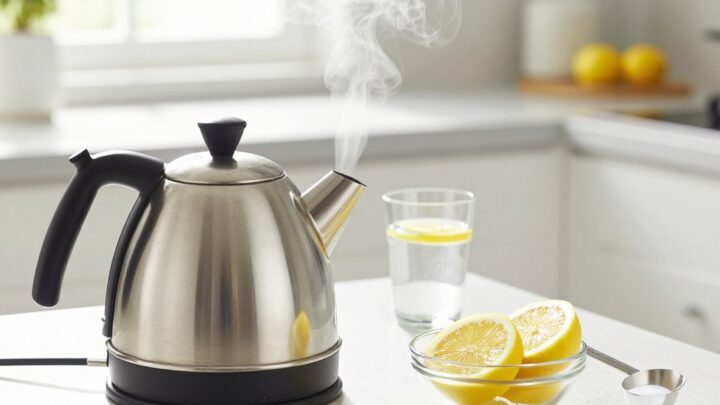 Wasserkocher entkalken mit Zitronensäure: Einfache Methode erklärt