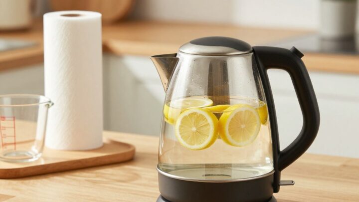 Entkalken Sie Ihren Wasserkocher mit Essig in nur wenigen Minuten
